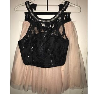 Two Piece Homecoming Dress